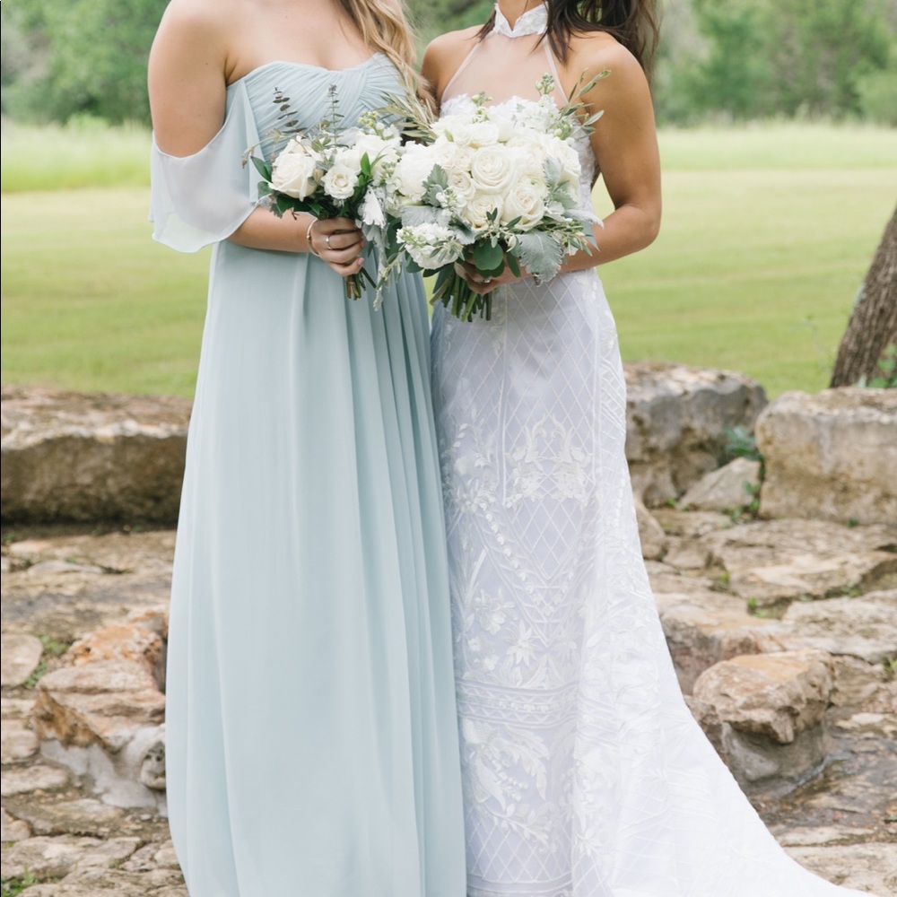 Morilee Bridesmaids dress  | size 10 Sea Glass